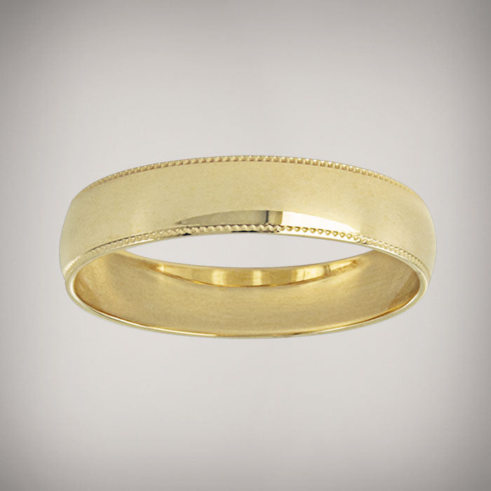 22040025 ARGOLLA ORO AMARILLO 10K 4mm HUECA