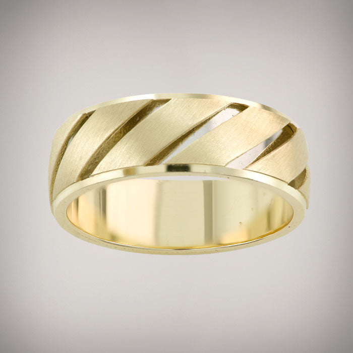 22040033 ARGOLLA ORO AMARILLO 14K 7mm MACIZA